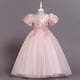thumbnail image 2 of Vestido de Princesa Odeerbi para niñas manga corta rosa LM103-5640, 2 of 5