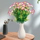 thumbnail image 1 of Flores artificiales, flores falsas, flores artificiales, juego de regalo para mujer, flores simuladas, hierba acuática, hierba primaveral de plástico, acabado violeta, seda impresa, pequeña flor artif, 1 of 6