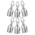 thumbnail image 3 of 6pcs Cord Stopper End Tip Caps Rope End Connector Snap Hook Alloy Rope End Stopper, 3 of 9