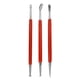 thumbnail image 2 of Artesanía de cuero ANGGREK 3 uds Acero inoxidable Rojo, 2 of 8