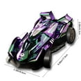 thumbnail image 3 of YingYouFu Drift Race Car Toy, Powered with Light and Sound Effects, Coolll Back Vehicle for Play and Display, Funs Gift for Car Enthusiasts and Collectors, Multicolor, 3 of 8