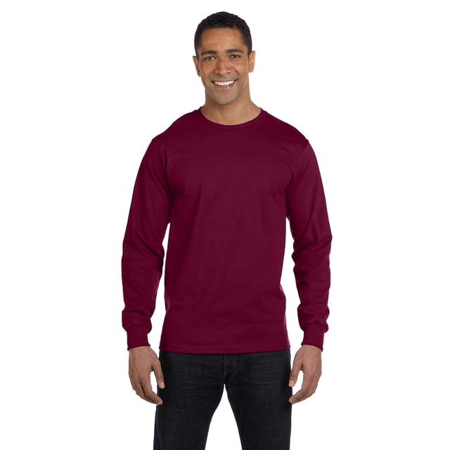Gildan T-Shirt à Manches Longues pour Adulte 5.5 oz., 50/50 - G840