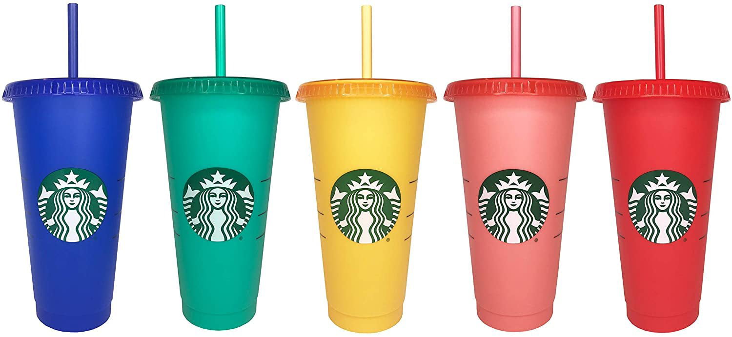  Starbucks  2022 Color Changing Reusable  Cold Cups  Summer 24 