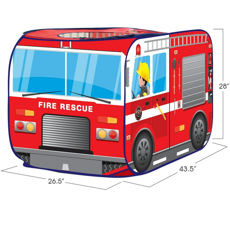 Fire truck indoor playhouse 2025
