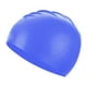 thumbnail image 4 of Gorros de natación de silicona Gorros de baño elásticos flexibles duraderos impermeables cómodos gorros de natación piscina para niñas niños Azul profundo, 4 of 8