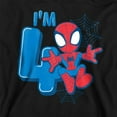 thumbnail image 3 of Spider-Man Chandail à Capuchon Mignon Spidey 4e Anniversaire Garçons/filles, 3 of 5