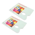 thumbnail image 2 of Paleta de papel desechable de doble cara, blanca, para acuarela, acrílico y óleo, 2 unidades, 2 of 14