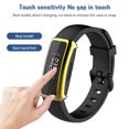 thumbnail image 1 of Funda de parachoques de TPU suave con todo incluido para Fitbit Inspire 3 (dorado), 1 of 5