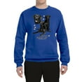 thumbnail image 2 of If It's Not a Black Lab It's Just a Dog Gift | Mens Dog Lover Crewneck Graphic Sweatshirt, Royal, Small, 2 of 3