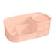 thumbnail image 2 of Caja de Almacenamiento de Cosméticos de Escritorio con Cajón | Organizador de Maquillaje de Plástico para Labiales, Pinceles y Artículos de Papelería | Diseño Apilable de 3 Niveles En Verde, Rosa y B, 2 of 6