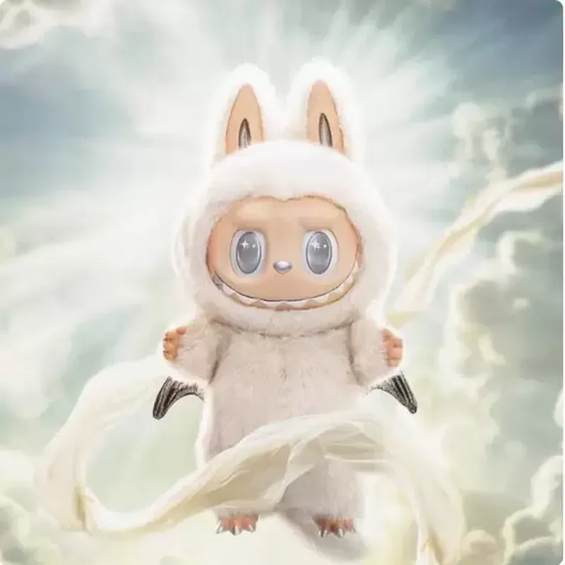 ぬいぐるみ Zimomo 2.0 THE MONSTERS ANGEL IN CLOUDS Arrival Labubu Zimomo 2 The Monsters Angel In Clouds 15cm Vinyl