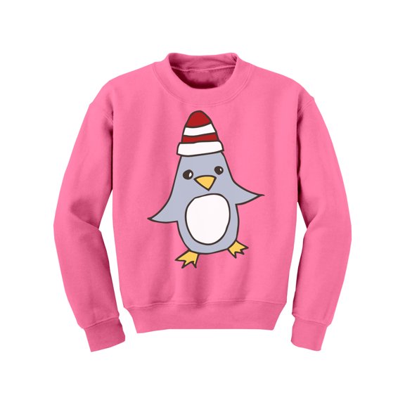 Awkward Styles Ugly Xmas Sweater for Boys Girls Kids Youth Christmas Penguin Cartoon Sweatshirt