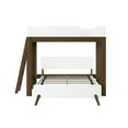 thumbnail image 4 of Max & Lily Mid-Century Modern Twin over Full L-Shaped Bunk Bed, Solid Wood, 4 of 7