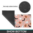 thumbnail image 6 of Pink Halloween Ghosts Bats and Pumpkins Kitchen Rugs Sets Of 2,Anti Fatigue Kitchen Mat Rugs Non Slip Washable,Decorative Kitchen Floor Mats for Kitchen,Sink,Laundry,17"x30"+17"x47", 6 of 7