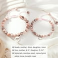 thumbnail image 5 of Sunyuer Mother Daughter Bracelets, Charm Matching Bracelets Set for Mom Daughter Girls As A Gifts for Birthday Mothers Day, 5 of 6