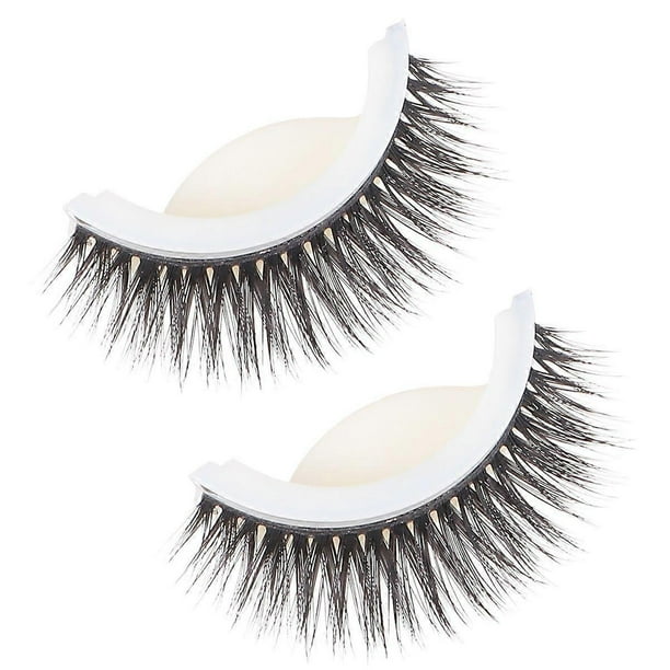 Reusable 3D Thick False Eyelashes Self-Adhesive Natural Eye Lashes Eyelashes Extension Tools (Style 05)