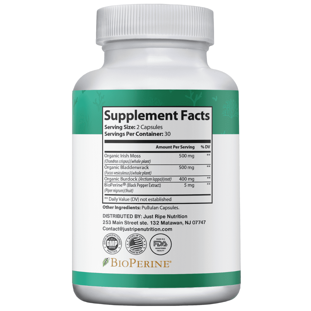 Sea Moss + ( 6 Bottles )