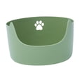 thumbnail image 2 of Open Top Pet Litter Tray Large Bedpan Portable High Sided itter Box for All L, 2 of 9