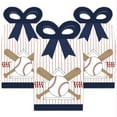 thumbnail image 2 of Big Dot of Happiness Batter Up - Baseball - Square Favor Gift Boxes - Baby Shower or Birthday Party Bow Boxes - Set of 12, 2 of 8