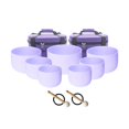 thumbnail image 4 of arctrm Quartz Crystal Singing Bowl Dustproof Organizer Portable with Carry Case Bag, 4 of 10