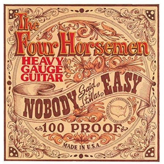 Four Horsemen - Nobody Said It Was Easy - Music & Performance - CD