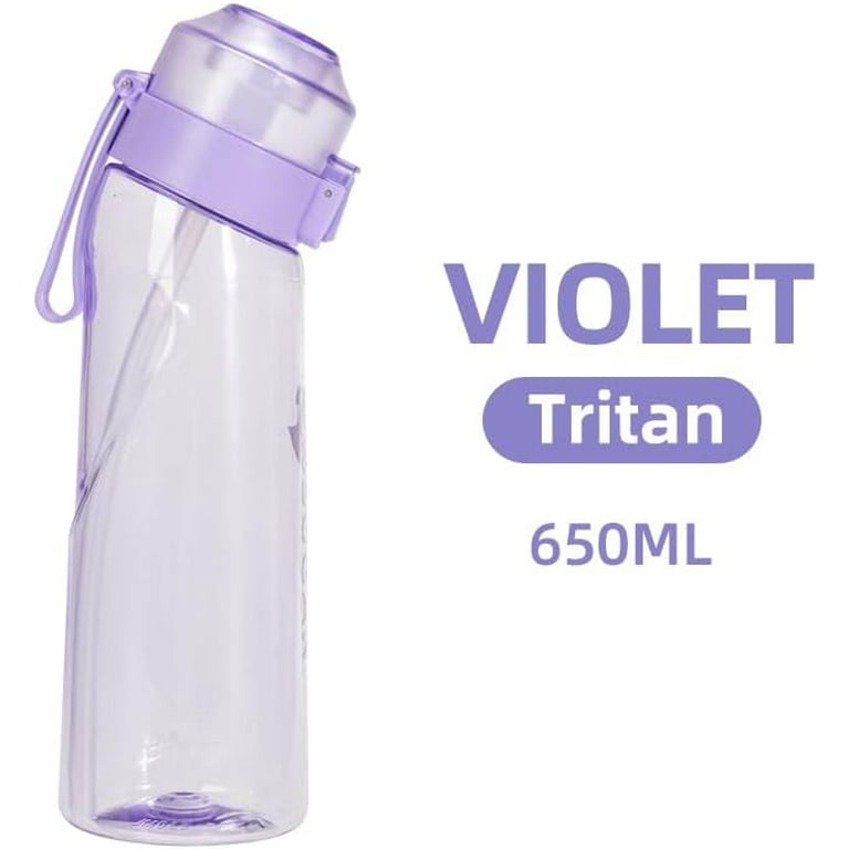 Air Water Bottle,650ML Scent Water Cup with 7 Flavour Pods,Leak Proof