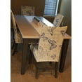 thumbnail image 2 of 4 x Soft Spandex Fit Stretch Short Dining Room Chair Covers with Printed Pattern, Banquet Chair Seat Protector Slipcover for Home Party Hotel Wedding Ceremony (Style 14), 2 of 6