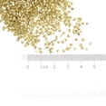 thumbnail image 4 of Triturado Vidrio Chips 100g/3.5oz 2mm-4mm Irregular Metálico Brillante Vidrio para Artesanía Bricolaje Jarrón Relleno Epoxi Resina Decoración, Claro Oro, 4 of 5