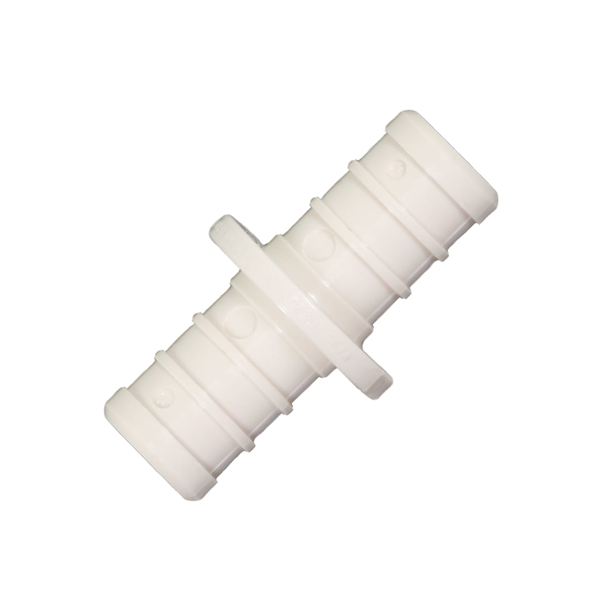 Supply Giant 5-100PPCP Plastic PEX Poly Alloy Straight Coupling Barb Pipe Fitting 1 Inch Pack of 5