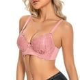 thumbnail image 4 of Wensltd Lace Bras for Women No Underwire Soft Supportive Comfortable Push Up Everyday Bra, 4 of 9