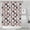 Pioneer Flower Floral-3, variant on Pioneer Flower Floral Print Pattern Shower Curtain 84"x72", Bathroom Decorative Shower Curtain Set with 12 Hooks, Waterproof Washable