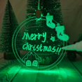 thumbnail image 2 of El árbol de navidad colgante luminoso colorido de acrílico enciende la decoración de la Navidad del regalo, 2 of 4