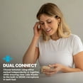 thumbnail image 2 of JLab Go Tones+ True Wireless Earbuds, Bluetooth, 35+ Hr Playtime, Customize Controls & EQ , 155 N, 2 of 8