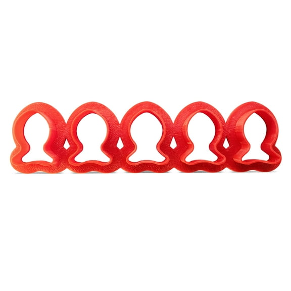 Multi Fish Cookie Cutter 1 in CC131 - Foose Cookie Cutters - USA Plastic