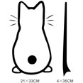 thumbnail image 2 of Jinsinto 4pcs Rear Window Wiper Decal Animal Car Sticker Funny Cat Moving Tail Waving Wiper Sticker Reflective Decal Windshield Sticker Waterproof, 2 of 3