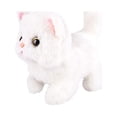 thumbnail image 3 of Lovely Electric Cat Plush Toy, Soft Plush Robotic Pet Toy, Musical Gift Stuffed Animal Soothing Toy for Baby Kids, Toddlers, Boys,, 3 of 8