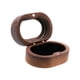 thumbnail image 2 of Caja de madera para guardar anillos, joyero, diseño rústico retro. Solt único, 2 of 9
