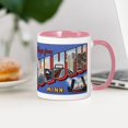 thumbnail image 4 of CafePress - Greetings From Duluth Mug - 11 oz Ceramic Mug - Novelty Coffee Tea Cup, 4 of 6