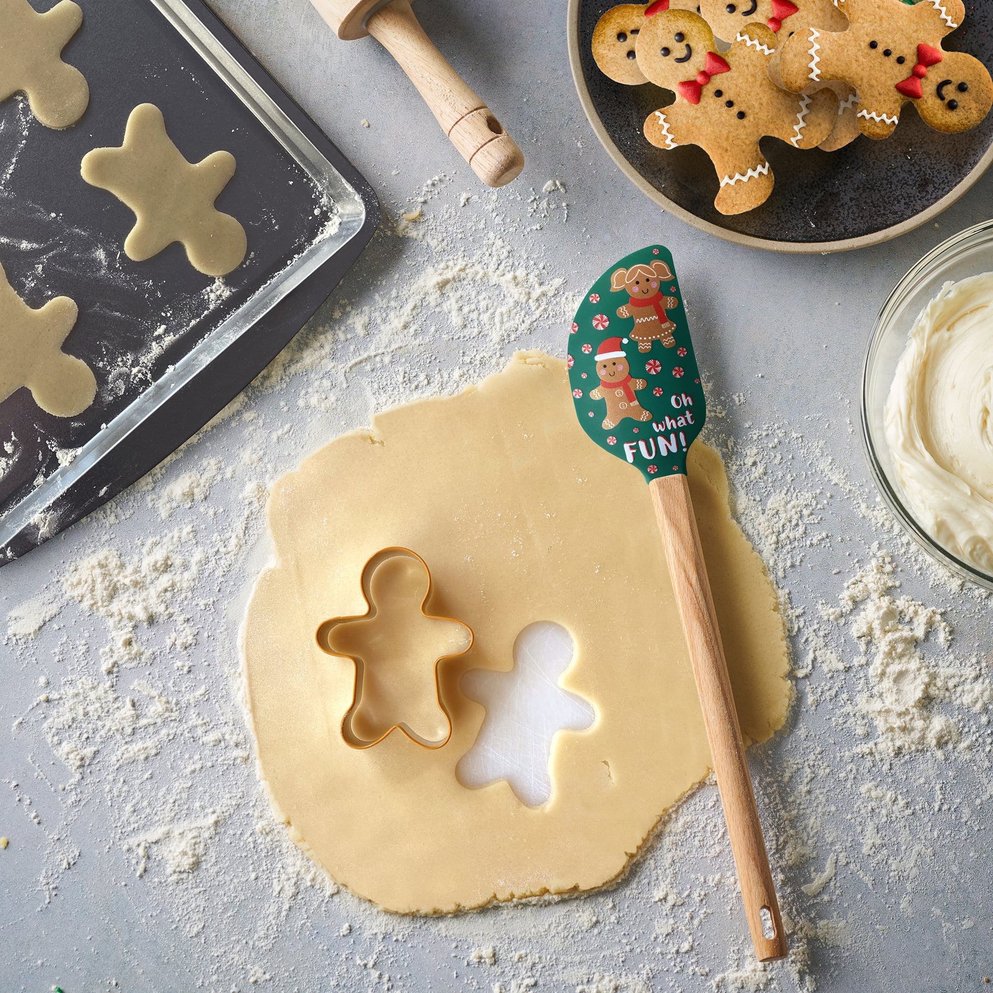 Now Designs Spatula - Christmas Cookies