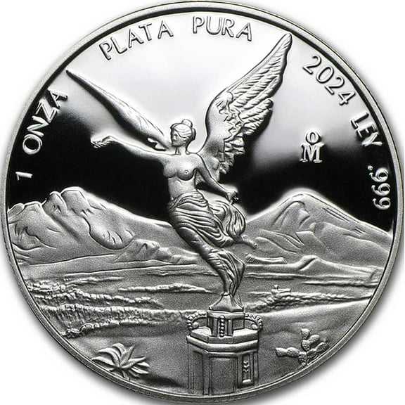 2024 Mexico 1 oz Silver Libertad Proof (In Capsule)