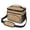 Bigfoot and Mountain, variant on Bigfoot and Yeti Blue Pattern Insulated Lunch Box for Women Men, Medium Leakproof Cooler Bag with Adjustable Strap, 10"x6.7"x8"