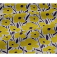 thumbnail image 5 of oneOone Viscose Jersey Beige Fabric Leaves & Flowers Floral Quilting Supplies Print Sewing Fabric By The Yard 60 Inch Wide, 5 of 5
