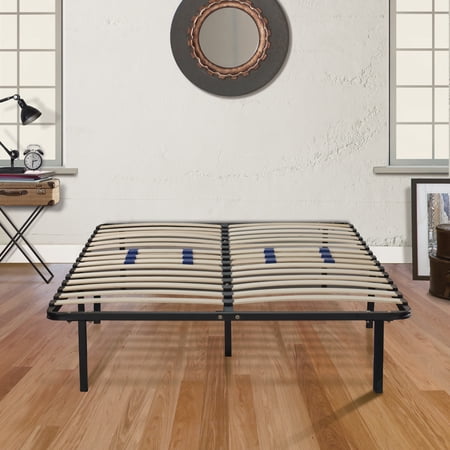 Premier Flex 14\u0026quot; High Profile Platform Metal Base Foundation Bed Frame with Adjustable Lumbar 