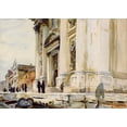 thumbnail image 2 of Sargent, John Singer 18x14 Black Ornate Wood Framed with Double Matting Museum Art Print Titled - Venice Gesuati 1902-04, 2 of 4