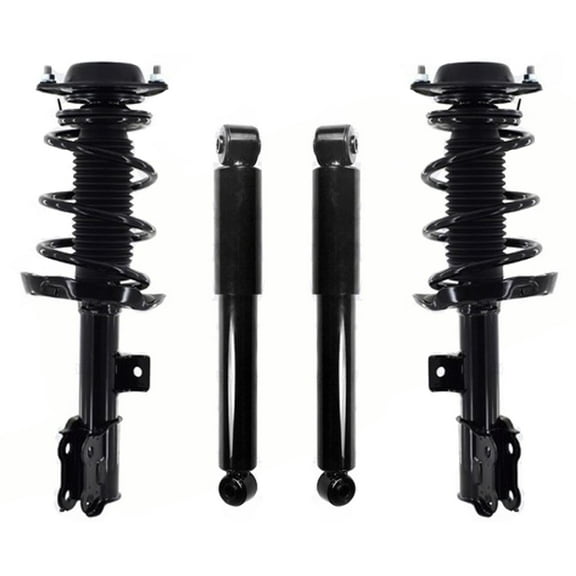 Front Complete Struts & Rear Shocks For Veloster W/O Sport Suspension 2013-2017