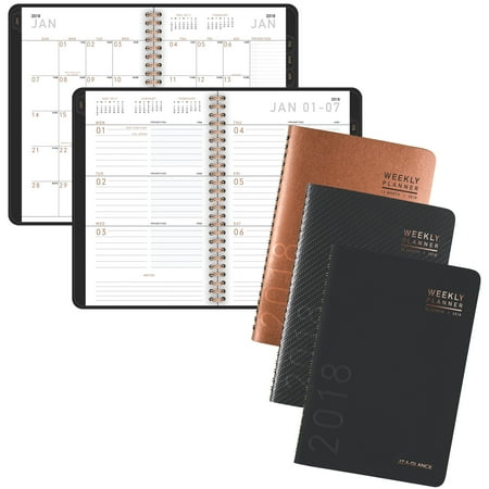 12 Month Wall Planner 2018 AT-A-GLANCE Contemporary Weekly/Monthly Planner, 12 Months, January Start, 4 7/8