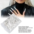 thumbnail image 4 of Nail Art Rhinestones Set, Nail Art  Transparent  for Nail Crafts Makeup, 4 of 7