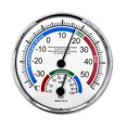thumbnail image 1 of Indoor Outdoor Thermometer Hygrometer, Temperature Range -30 to 50°C, Humidity Monitor 20-100%, Model TH101, 1 of 5