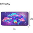 thumbnail image 3 of Dreamtimes Magic Mushrooms Kitchen Mats Washable Long Floor Runner Rug Non-Slip Fatigue Area Rugs Hippie Colorful Spots Absorbent Doormat Cushioned for Farmhouse Home Bath Indoor Outdoor Decor 39"x20", 3 of 6