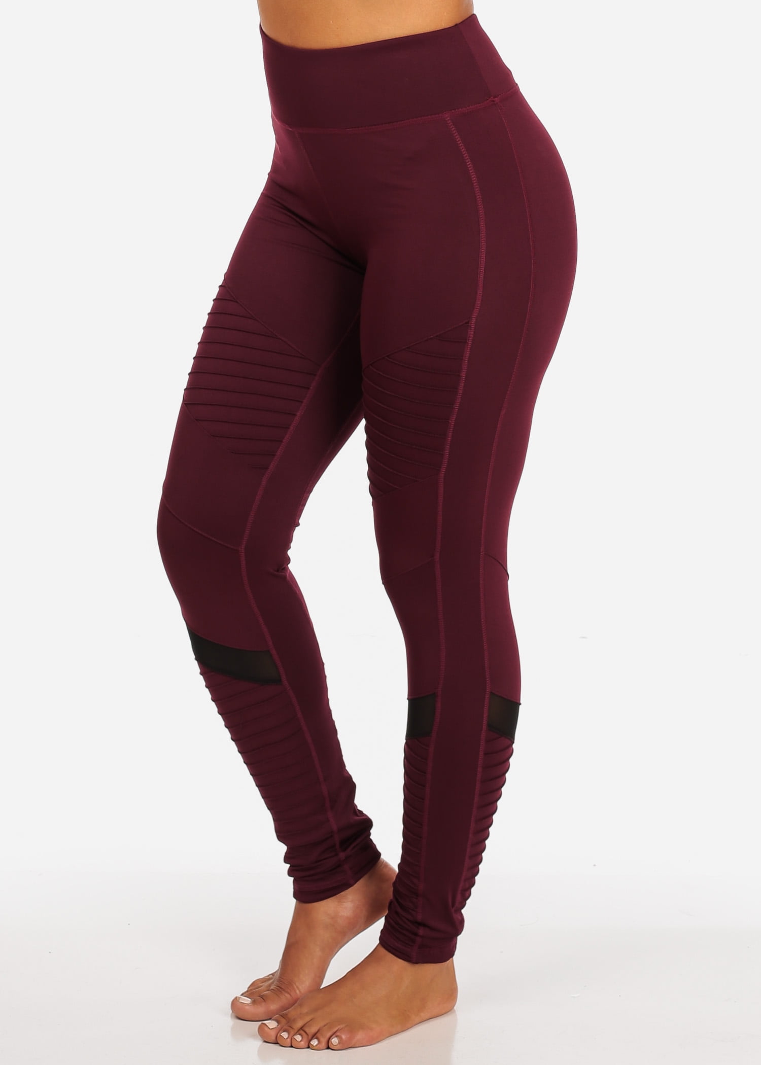Womens maroon tights Clearance